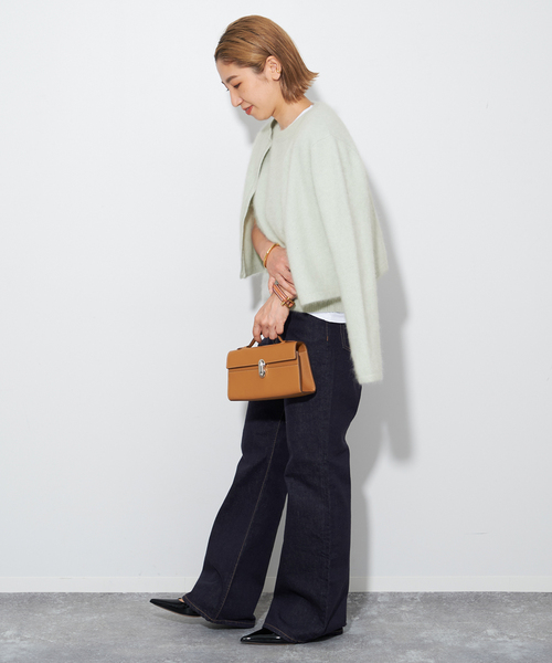 plage（プラージュ）の「Cashmere Mix Fur カーディガン（カーディガン