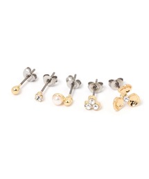 フラワーピアス5点セット / 966401