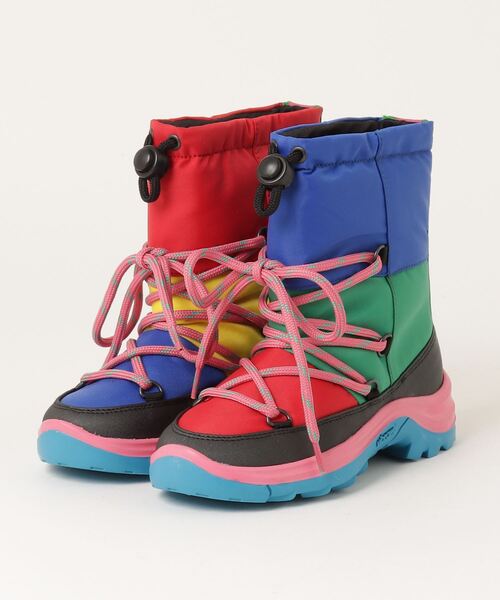 STELLA McCARTNEY(ステラマッカートニー)の「STELLA McCARTNEY (ステラマッカートニー) Kids & Junior カラフルスノーブーツ スニーカー(ブーツ・キッズ・カラフル・30)」の9枚目の写真