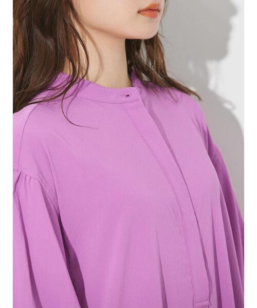 AMERICAN HOLIC(アメリカンホリック)の「袖バルーンペプラムワンピース(ワンピース・レディース・ピンク/ブラック・M/L)」の13枚目の写真