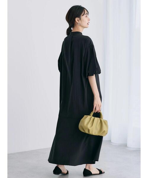 AMERICAN HOLIC(アメリカンホリック)の「袖バルーンペプラムワンピース(ワンピース・レディース・ピンク/ブラック・M/L)」の19枚目の写真