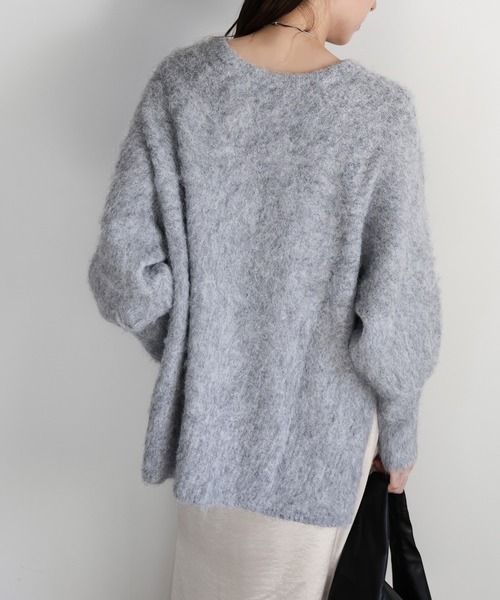 セール】モヘアタッチ2WAYオーバーニット（ニット/セーター）｜select