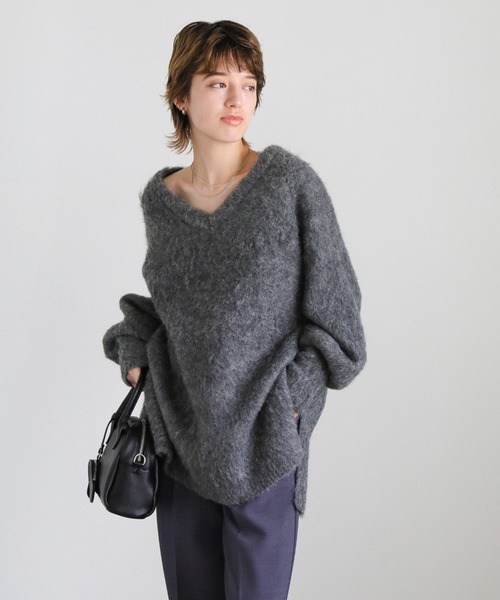 select MOCA（セレクトモカ）の「モヘアタッチ2WAYオーバー