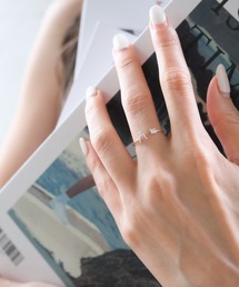 ENOA（エノア）の「イニシャルジルコニアリング（リング）」