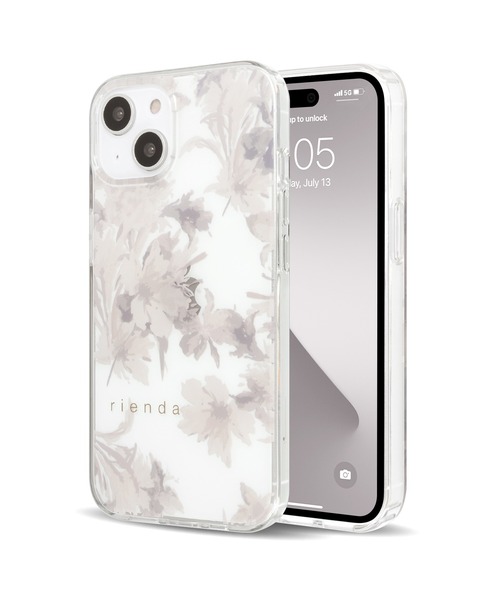 rienda（リエンダ）の「iPhone15 iPhone15Pro リエンダ [TPUクリアケース/Dress Flower]（スマホケース/カバー・レディース・オフホワイト/ベージュ・iPhone 15/iPhone 15 Pro）」の6枚目の写真
