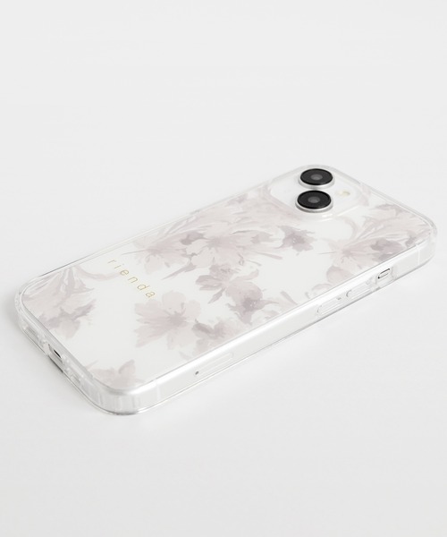 rienda（リエンダ）の「iPhone15 iPhone15Pro リエンダ [TPUクリアケース/Dress Flower]（スマホケース/カバー・レディース・オフホワイト/ベージュ・iPhone 15/iPhone 15 Pro）」の8枚目の写真