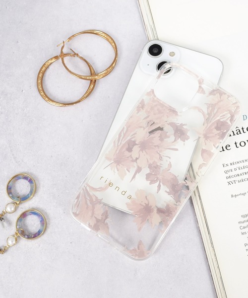 rienda（リエンダ）の「iPhone15 iPhone15Pro リエンダ [TPUクリアケース/Dress Flower]（スマホケース/カバー・レディース・オフホワイト/ベージュ・iPhone 15/iPhone 15 Pro）」の18枚目の写真
