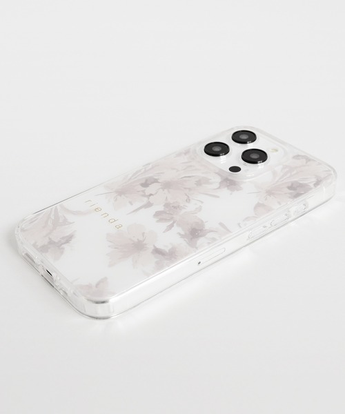 rienda（リエンダ）の「iPhone15 iPhone15Pro リエンダ [TPUクリアケース/Dress Flower]（スマホケース/カバー・レディース・オフホワイト/ベージュ・iPhone 15/iPhone 15 Pro）」の12枚目の写真