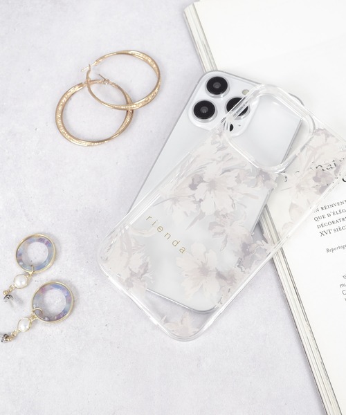 rienda（リエンダ）の「iPhone15 iPhone15Pro リエンダ [TPUクリアケース/Dress Flower]（スマホケース/カバー・レディース・オフホワイト/ベージュ・iPhone 15/iPhone 15 Pro）」の13枚目の写真