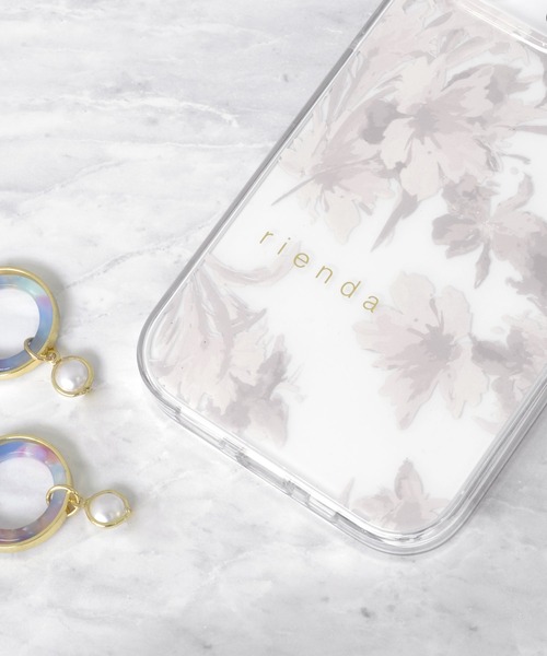 rienda（リエンダ）の「iPhone15 iPhone15Pro リエンダ [TPUクリアケース/Dress Flower]（スマホケース/カバー・レディース・オフホワイト/ベージュ・iPhone 15/iPhone 15 Pro）」の14枚目の写真