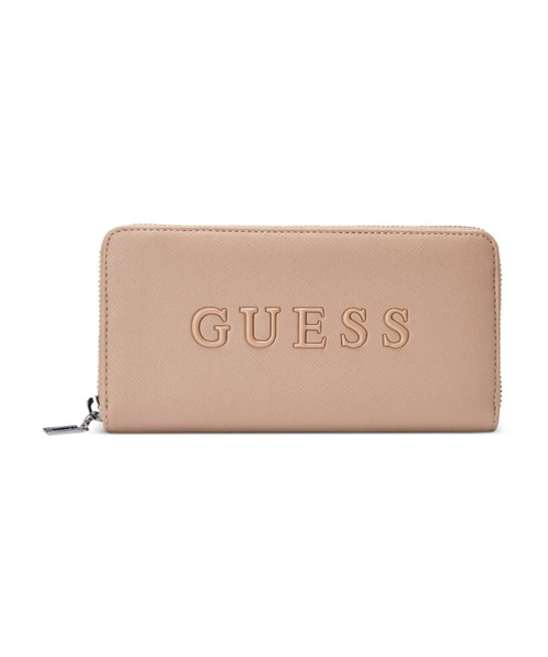 Guess(ゲス)の「ROXBERRY Medium Zip Around Wallet 財布(財布・レディース・ベージュ/ブラック/ライトブルー/ピンク/ブラック系その他/ベージュ系その他・ONE SIZE)」の4枚目の写真