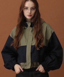 saloon | SALOON(サルーン)/コットンナイロン配色ジャケット(マウンテンパーカー)