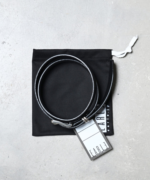 EARLE（アール）の「EARLE アール / Conversion Belt コンバージョンインポートレザーベルト / ER3540（ベルト・メンズ・ブラウン/ブラック・95cm/110cm）」の12枚目の写真