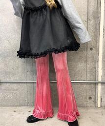【EC限定】ベロアフリルフレアパンツ
