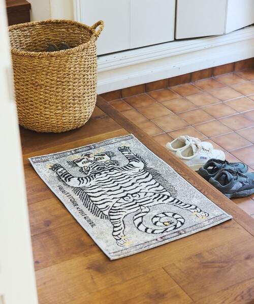 POST GENERAL（ポストジェネラル）の「POST GENERAL/ポストジェネラル 別注 TO-GO MAT / トゥーゴーマット（ラグ/マット・メンズ・オレンジ/ホワイト/ブラック/グレー・ONE SIZE）」の15枚目の写真