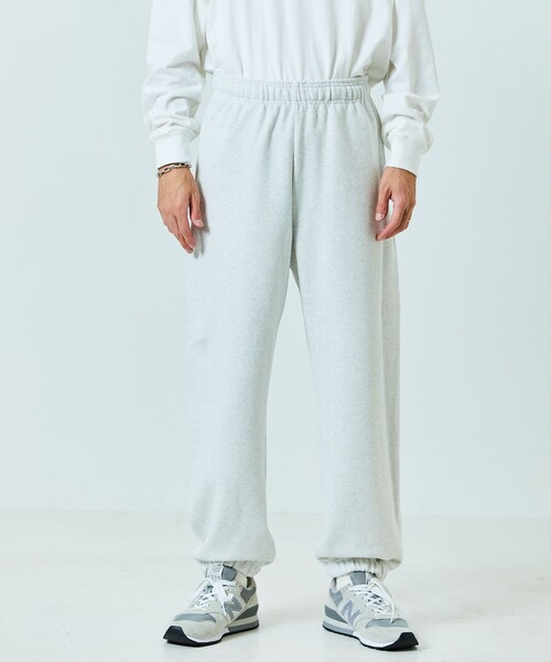 FREAK'S STORE(フリークスストア)の「15oz HEAVY WEIGHT SWEAT PANTS /15オンス ヘビーウェイト スウェットパンツ/リラックスフィット/USAコットン(スウェットパンツ・メンズ・ライトグレー/グリーン/チャコールグレー/グレー・LARGE/MEDIUM/SMALL)」の10枚目の写真