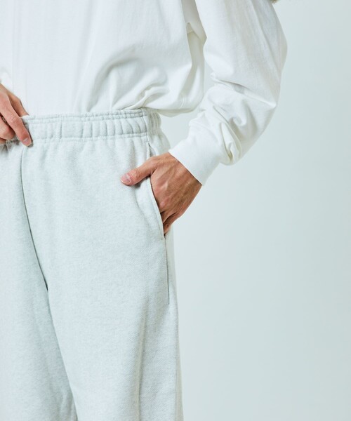 FREAK'S STORE(フリークスストア)の「15oz HEAVY WEIGHT SWEAT PANTS /15オンス ヘビーウェイト スウェットパンツ/リラックスフィット/USAコットン(スウェットパンツ・メンズ・ライトグレー/グリーン/チャコールグレー/グレー・LARGE/MEDIUM/SMALL)」の14枚目の写真