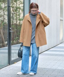 Spick & Span（スピックアンドスパン）の「リバーオープンカラーミドル  