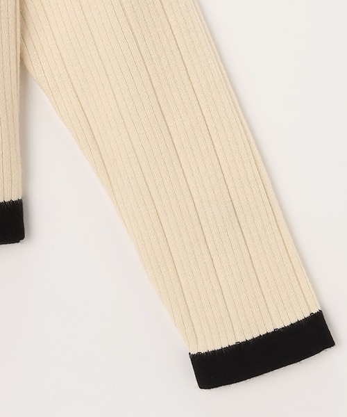 by LOVEiT（バイラビット）の「パールボタンニットカーディガン（カーディガン/ボレロ・キッズ・アイボリー/モカ/ブラック・130cm/150cm/160cm/140cm/120cm）」の15枚目の写真