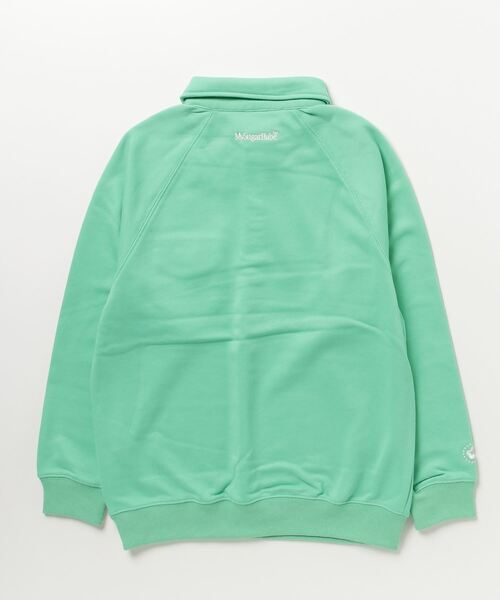 My sugar Babe(マイシュガーベイブ)の「MSB patch logo sweat polo shirt(スウェット・メンズ・ブルー/グレー/グリーン/アイボリー・LARGE/MEDIUM)」の6枚目の写真