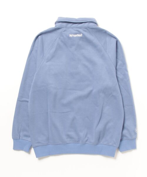 My sugar Babe(マイシュガーベイブ)の「MSB patch logo sweat polo shirt(スウェット・メンズ・ブルー/グレー/グリーン/アイボリー・LARGE/MEDIUM)」の7枚目の写真