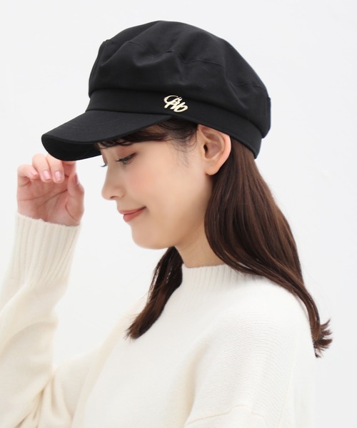 Honeys（ハニーズ）の「マリンキャスケット（キャスケット・レディース・ブラック系その他/ブラック/ベージュ/アイボリー・FREE）」の9枚目の写真