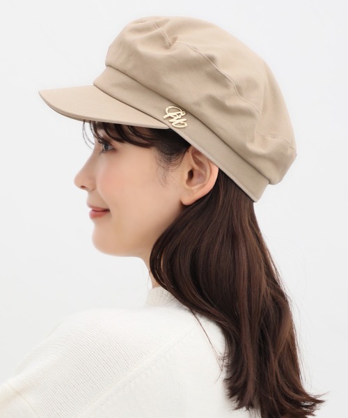 Honeys（ハニーズ）の「マリンキャスケット（キャスケット・レディース・ブラック系その他/ブラック/ベージュ/アイボリー・FREE）」の15枚目の写真