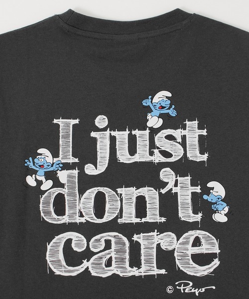 ALWAYS GOOD TIME(オルウェイズグッドタイム)の「【THE SMURFS/スマーフ】ワンポイント刺繍/プリントクルーネックロンT(Tシャツ/カットソー・メンズ・スミクロ/オートミール・L/LL/M)」の12枚目の写真