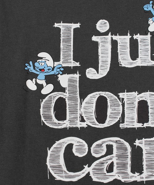 ALWAYS GOOD TIME(オルウェイズグッドタイム)の「【THE SMURFS/スマーフ】ワンポイント刺繍/プリントクルーネックロンT(Tシャツ/カットソー・メンズ・スミクロ/オートミール・L/LL/M)」の13枚目の写真