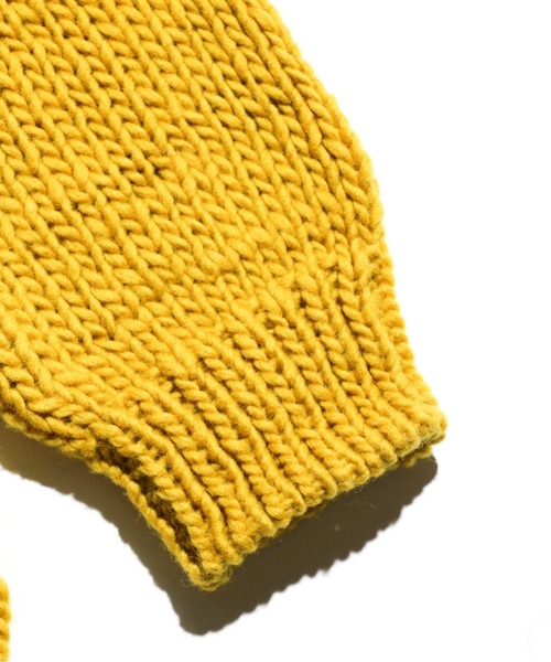 bukht(ブフト)の「BUKHT / ブフト PERUVIAN HAND KNIT SWEATER ペルー産ハンドニットセーター(ニット/セーター・メンズ・ブルー/オレンジ/マスタード/ダークブラウン/パープル・ONE SIZE)」の7枚目の写真