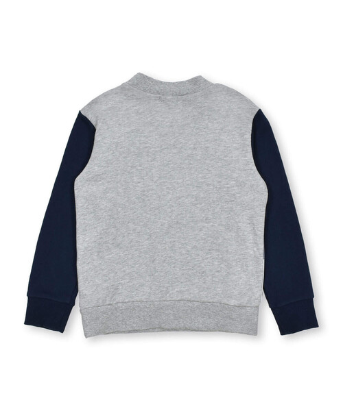 BeBe（ベベ）の「BIGロゴ配色トレーナー(80~150cm)（スウェット・キッズ・ブラック系その他/ブルー系その他・150cm/130cm/100cm/140cm/120cm/80ｃｍ/90cm/110cm）」の18枚目の写真