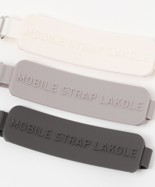 LAKOLE(ラコレ)の「スマホストラップバンド / 994562(スマホグッズ・レディース・カーキ/ホワイト/チャコール/グレー・FREE)」の12枚目の写真