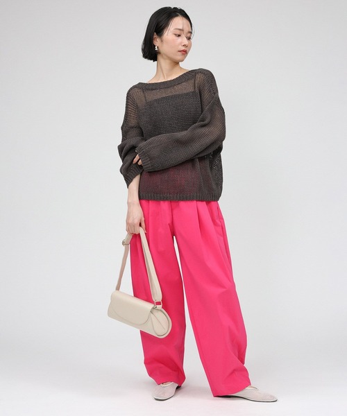 BABYLONE（バビロン）の「コットンナイロンタックパンツ（その他パンツ