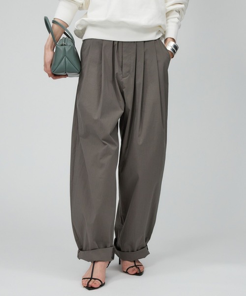 コットンナイロンタックパンツ コットンナイロンタックパンツ（その他パンツ）｜BABYLONE