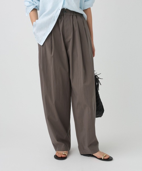 BABYLONE コットンナイロンタックパンツ 36 新品 コットンナイロンタックパンツ（その他パンツ）｜BABYLONE（バビロン