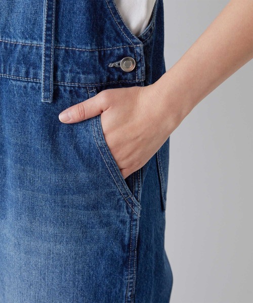 gallardagalanteデニムオーバーオール GALLARDAGALANTE｜【サイズ展開あり】デニムサロペット