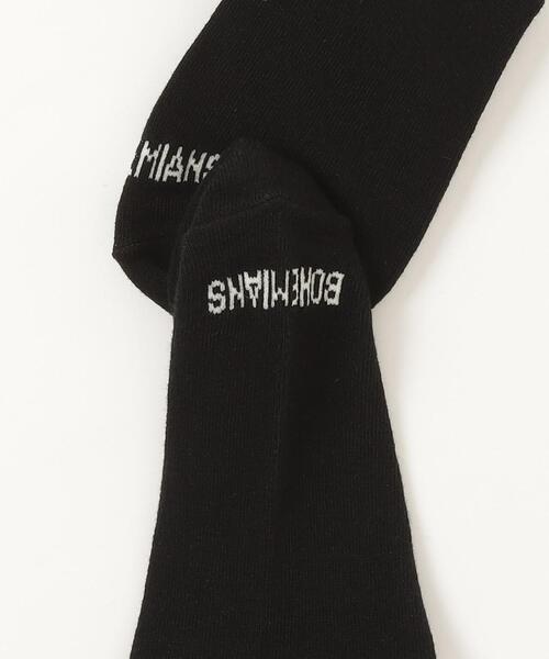 BOHEMIANS（ボヘミアンズ）の「BOHEMIANS/ボヘミアンズ　BACK LOVE&HAT SOCKS ソックス　ウィメンズ（ソックス/靴下・レディース・ホワイト/ブラック/ピンク/モスグリーン・F）」の6枚目の写真