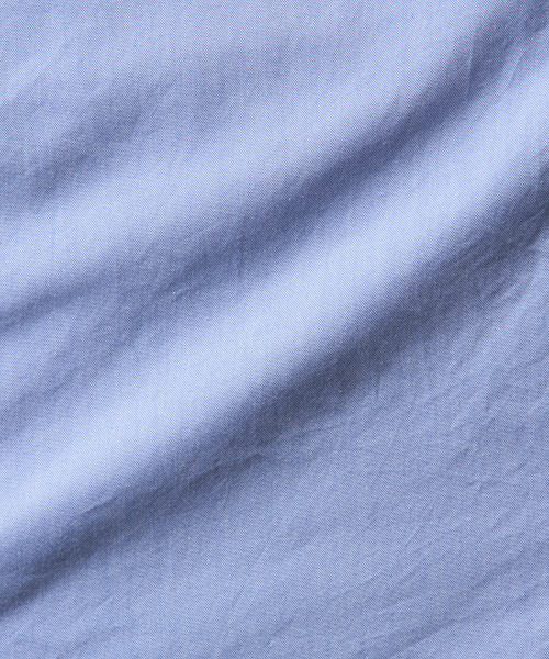 BEAMS PLUS（ビームスプラス）の「BEAMS PLUS / 120/3 オックスフォード レギュラーカラーシャツ（シャツ/ブラウス・メンズ・ホワイト/サックスブルー・MEDIUM/LARGE/X-LARGE/SMALL/XX-LARGE/X-SMALL）」の5枚目の写真