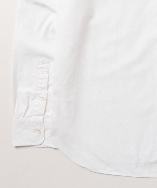 BEAMS PLUS（ビームスプラス）の「BEAMS PLUS / 120/3 オックスフォード レギュラーカラーシャツ（シャツ/ブラウス・メンズ・ホワイト/サックスブルー・MEDIUM/LARGE/X-LARGE/SMALL/XX-LARGE/X-SMALL）」の12枚目の写真