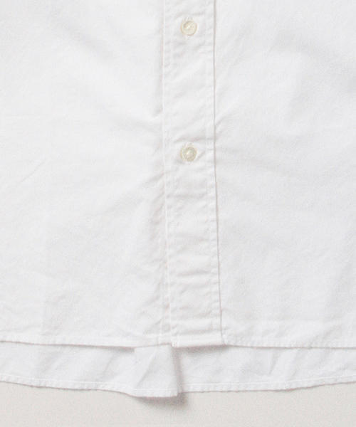 BEAMS PLUS（ビームスプラス）の「BEAMS PLUS / 120/3 オックスフォード レギュラーカラーシャツ（シャツ/ブラウス・メンズ・ホワイト/サックスブルー・MEDIUM/LARGE/X-LARGE/SMALL/XX-LARGE/X-SMALL）」の13枚目の写真