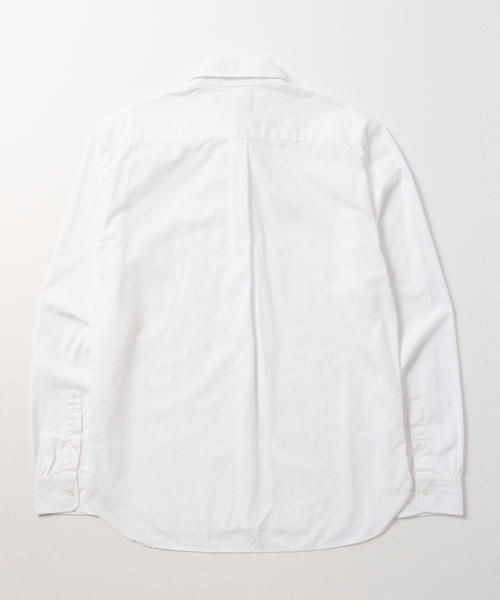 BEAMS PLUS（ビームスプラス）の「BEAMS PLUS / 120/3 オックスフォード レギュラーカラーシャツ（シャツ/ブラウス・メンズ・ホワイト/サックスブルー・MEDIUM/LARGE/X-LARGE/SMALL/XX-LARGE/X-SMALL）」の15枚目の写真
