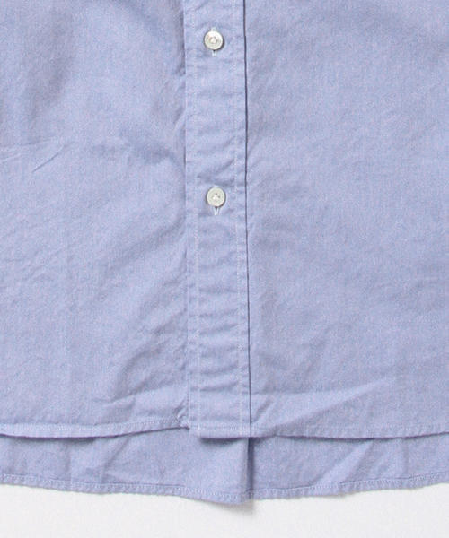 BEAMS PLUS（ビームスプラス）の「BEAMS PLUS / 120/3 オックスフォード レギュラーカラーシャツ（シャツ/ブラウス・メンズ・ホワイト/サックスブルー・MEDIUM/LARGE/X-LARGE/SMALL/XX-LARGE/X-SMALL）」の18枚目の写真