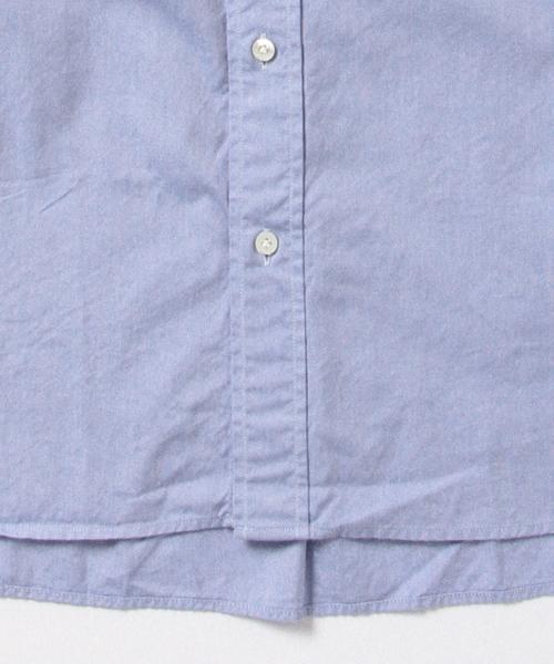 BEAMS PLUS（ビームスプラス）の「BEAMS PLUS / 120/3 オックスフォード レギュラーカラーシャツ（シャツ/ブラウス・メンズ・ホワイト/サックスブルー・MEDIUM/LARGE/X-LARGE/SMALL/XX-LARGE/X-SMALL）」の20枚目の写真
