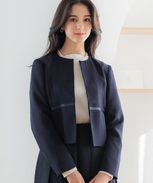 【WEB限定セール】セットアップ対応ショートジャケット