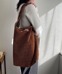 fredy emue | ラメワンポイント刺繍トートバッグ(トートバッグ)