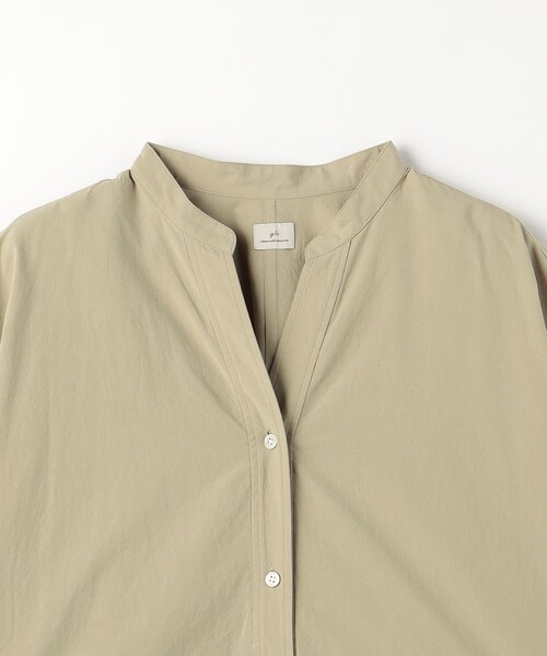 green label relaxing（グリーンレーベルリラクシング）の「ワッシャー ドルマンスリーブ シャツ（シャツ/ブラウス・レディース・ベージュ/ネイビー/ホワイト・FREE）」の22枚目の写真