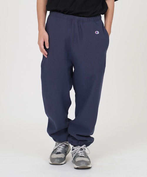 Champion(チャンピオン)の「Champion REVERSE WEAVE SWEAT PANTS C3-W205(スウェットパンツ・メンズ・グレー/ネイビー・XL/L/M)」の2枚目の写真
