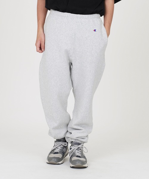 Champion(チャンピオン)の「Champion REVERSE WEAVE SWEAT PANTS C3-W205(スウェットパンツ・メンズ・グレー/ネイビー・XL/L/M)」の1枚目の写真