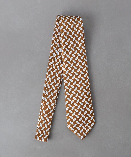 ERRICO FORMICOLA(エッリコフォルミコラ)の「<ERRICO FORMICOLA>オーバル プリント ネクタイ(ネクタイ・メンズ・ブラウン/ネイビー・FREE)」の7枚目の写真