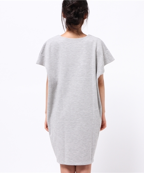 OUTLET（アウトレット）の「【CIAOPANIC TYPY】Wフェイスコクーンワンピース（ワンピース・レディース・グレー/オフホワイト/ネイビー・ONE）」の10枚目の写真